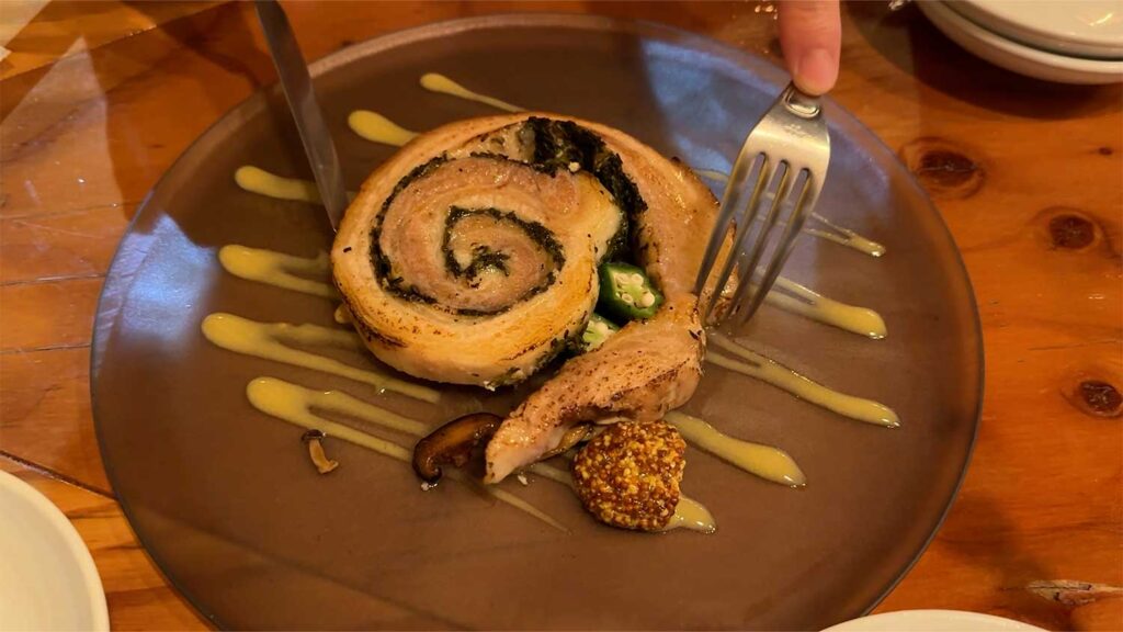 ユニコの豚バラのポルケッタ