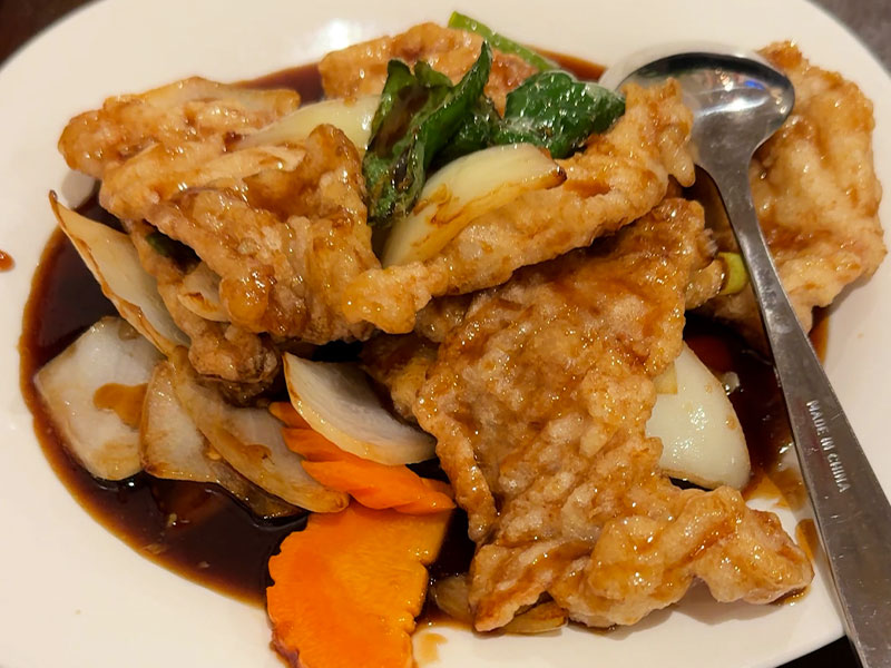 小倉北区田町の町中華【ニーハオ】の酢豚